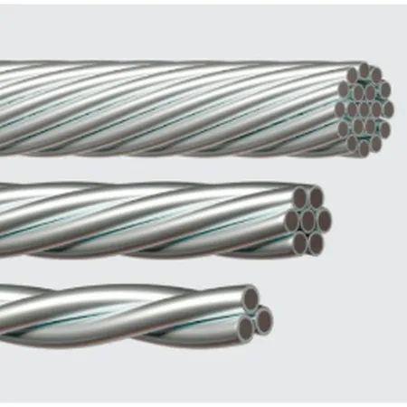 CAS - Cordoalhas ALUMOSTEEL (Aço Revestido de Alumínio) - 5/16 - 3/8 e 1/4
